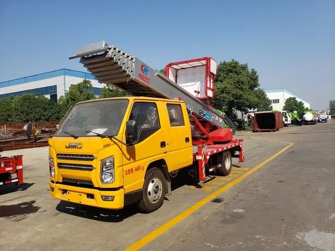 大田县附近云梯车出租 砂石搬运