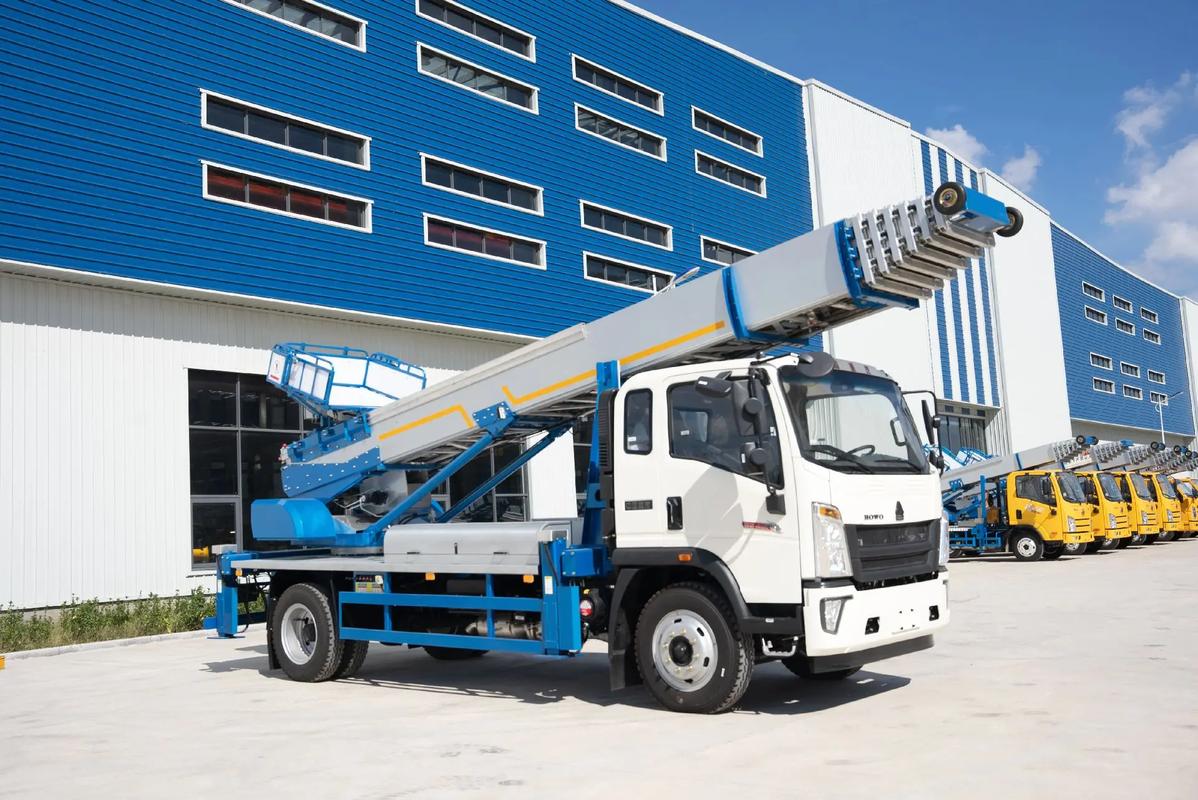 大田县出租云梯车高空作业车 建筑垃圾搬运