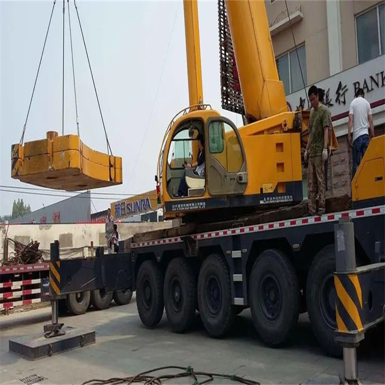 大田县当地吊车出租|机器吊装|75吨|工厂搬迁服务